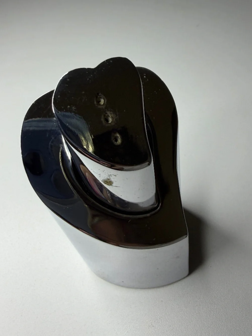 Vintage Lenox Heart in Heart Forevermore Silver Tone Salt Pepper Shaker Set 3